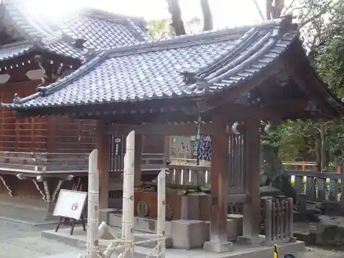 牛嶋神社の手水