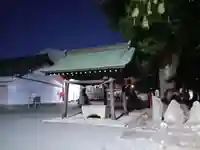 中條神社の手水舎
