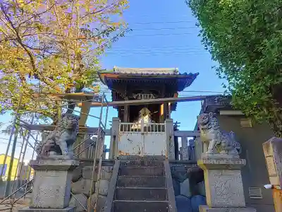 白山社の本殿・本堂