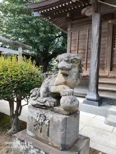 子神社の狛犬