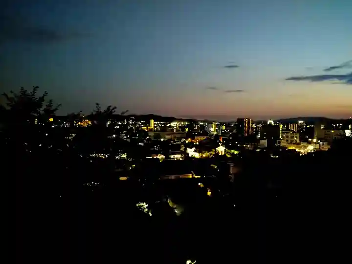 阿智神社の景色