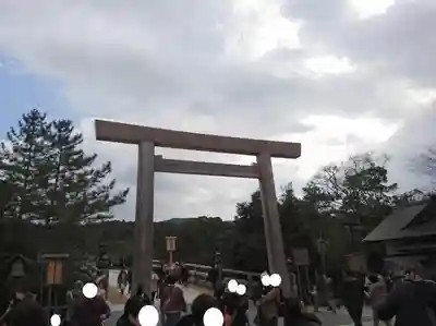 伊勢神宮内宮(皇大神宮)の鳥居