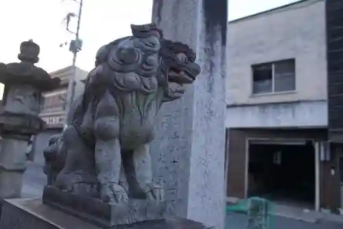 秋葉神社の狛犬