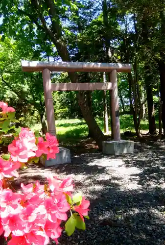 栗沢神社の鳥居