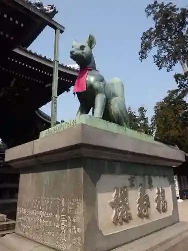 豊川閣　妙厳寺の狛犬