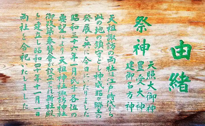 天祖諏訪神社(東京都)