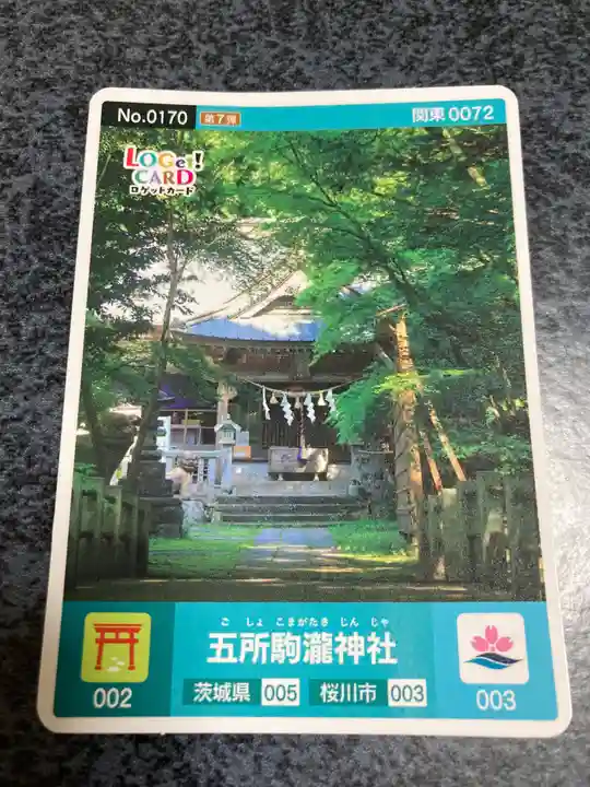 五所駒瀧神社(茨城県)