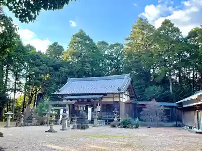 白川神社の本殿・本堂