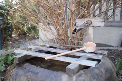 御嶽社（与野七福神弁財天）の手水舎