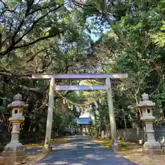 鎌田神明宮の鳥居