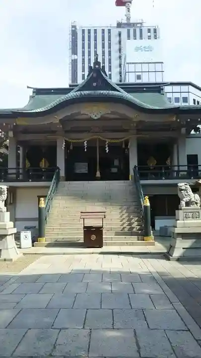 難波神社の本殿・本堂