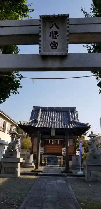 長門鎮守八幡神社の本殿・本堂
