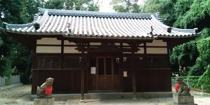 松原神社の本殿・本堂