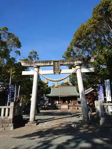 菟足神社の鳥居