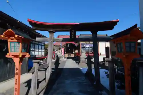 大鏑神社の鳥居