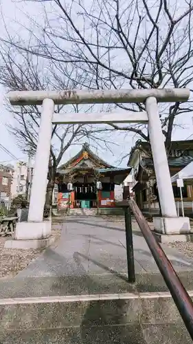 浅草富士浅間神社の鳥居