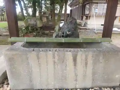 松阜神社の手水舎
