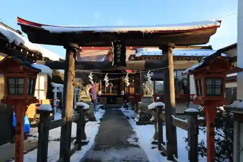 大鏑神社の鳥居