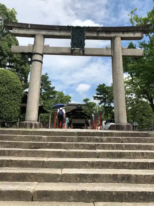 豊国神社の鳥居
