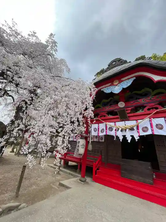 小川諏訪神社の本殿・本堂