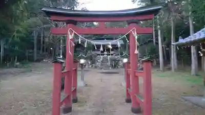 白山神社の鳥居