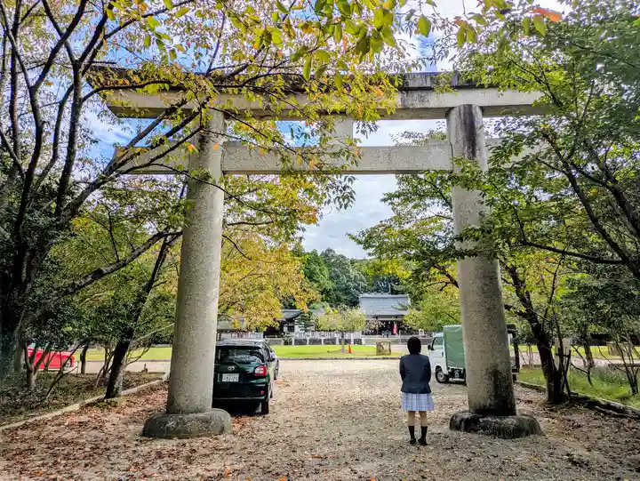 奈良縣護國神社の鳥居