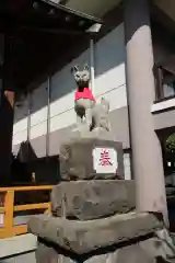 湯島御霊社の狛犬