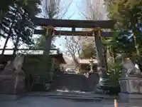 諏訪大社上社前宮の鳥居