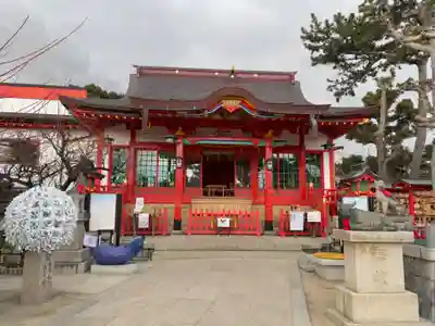 綱敷天満宮の本殿・本堂