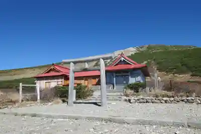 白山比咩神社　奥宮の鳥居