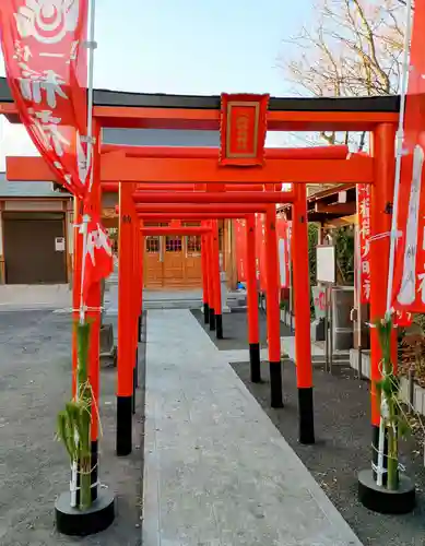 久助稲荷神社の鳥居