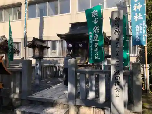 岐阜信長神社（橿森神社境内摂社）の本殿