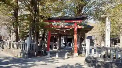 淺間神社（忍野八海）の鳥居