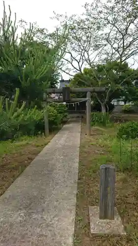 天津神社の鳥居