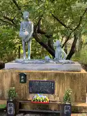 かっぱの寺 栖足寺の狛犬