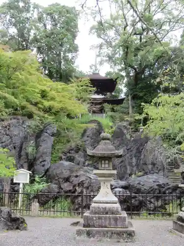 石山寺の庭園