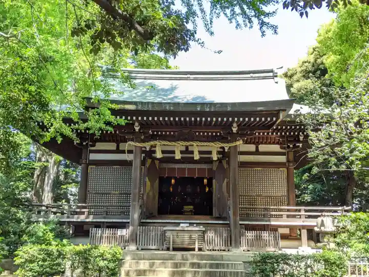 奥澤神社の本殿・本堂