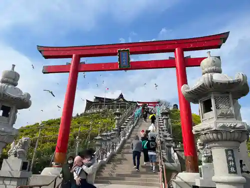 蕪嶋神社の鳥居