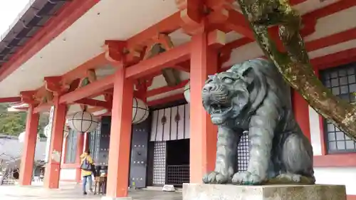 鞍馬寺の狛犬