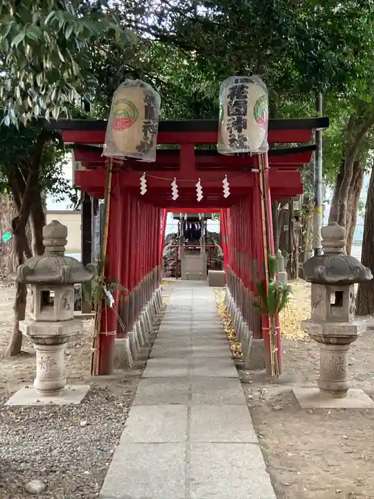 花園神社の鳥居