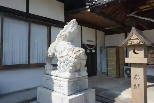 松江宗忠神社の狛犬