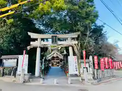 東海市熊野神社の鳥居