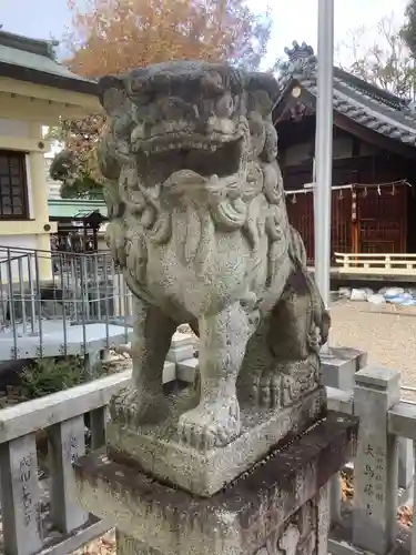 島田神社の狛犬