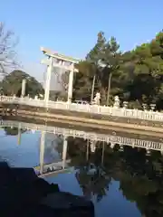 冠纓神社の鳥居