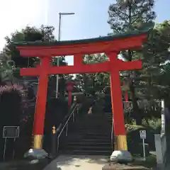 穴八幡宮の鳥居