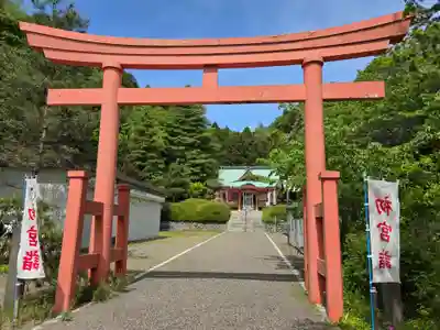 小名浜鹿島神社の鳥居