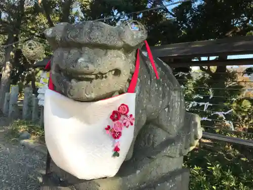 菊田神社の狛犬