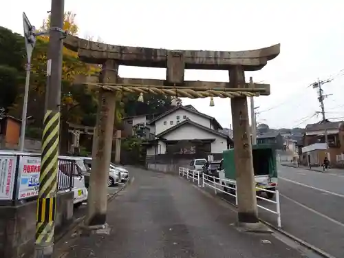 枝光八幡宮の鳥居