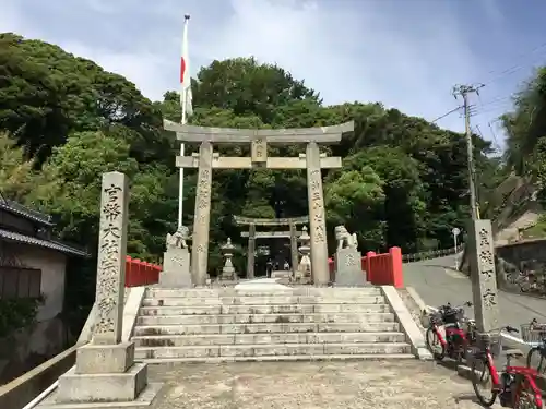 宗像大社中津宮の鳥居