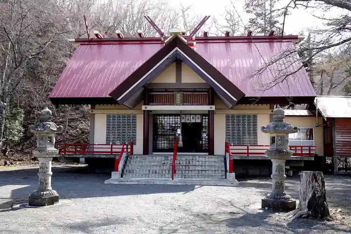 厚岸神社の本殿・本堂